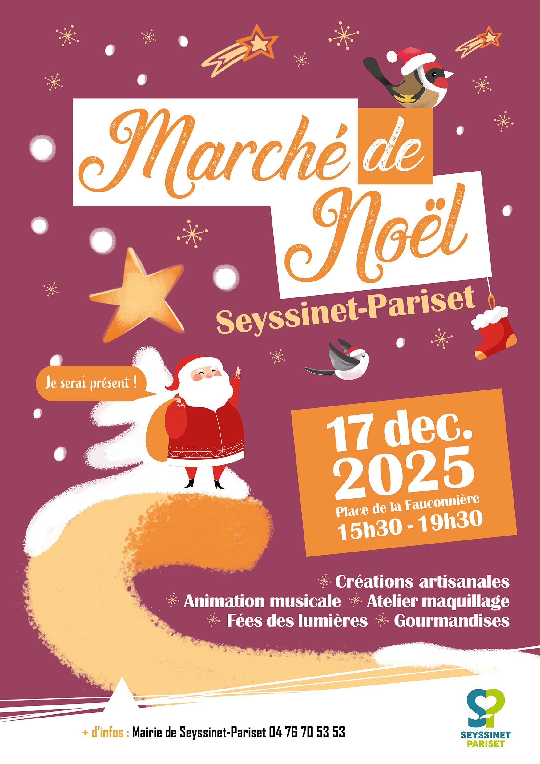 Affiche_Marché_de_noel_2025 Affiche de l'atelier illustrant une chauve-souris