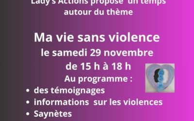 Ma vie sans violence