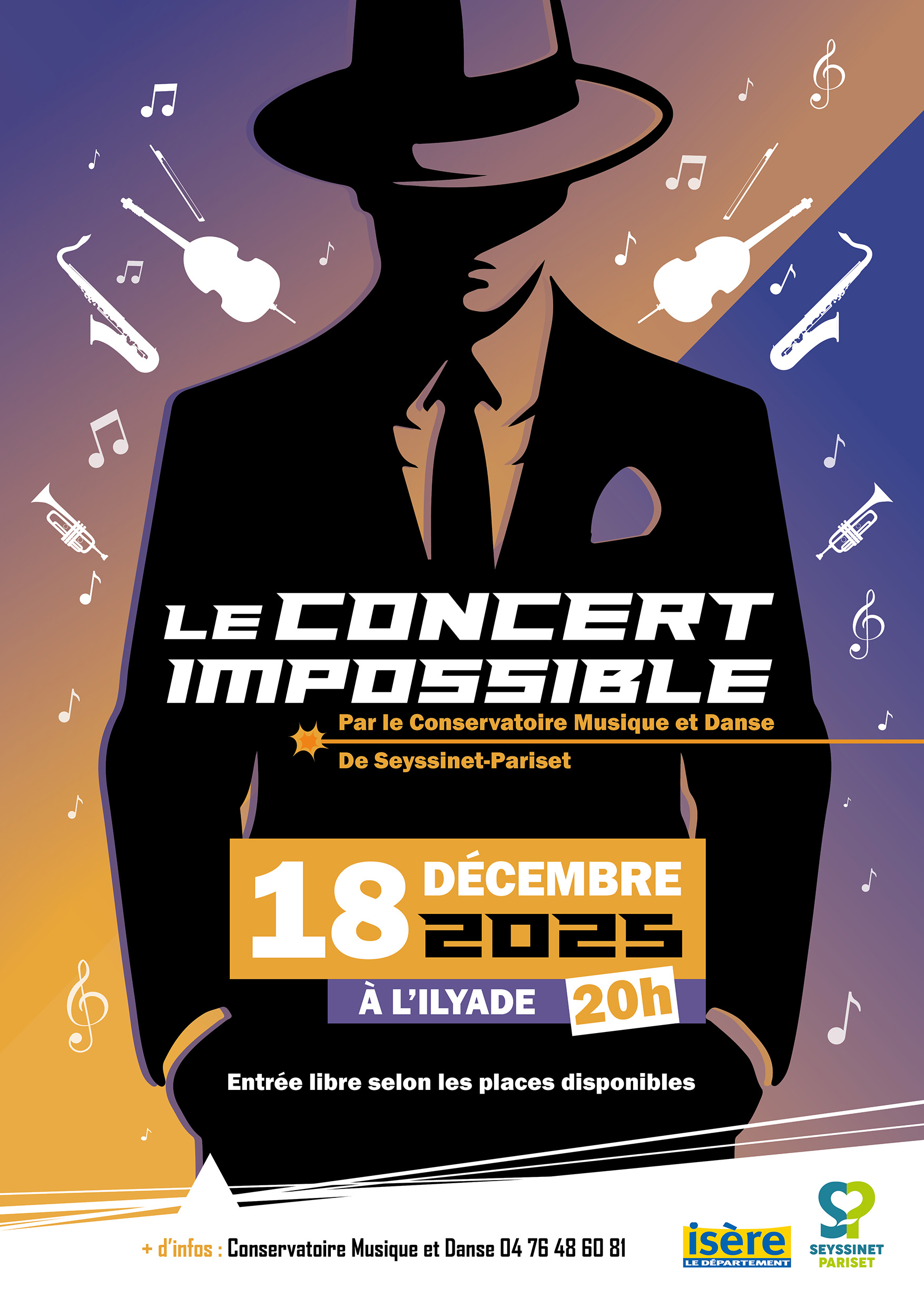Affiche_CRC_Concert_Impossible Photo du maire Guillaume Lissy échangeant avec un habitant lors de l'événement Rencontres de Quartiers.