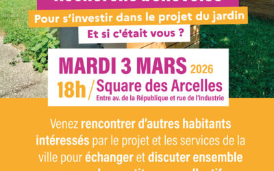 Jardin aromatique des arcelles : Recherche bénévoles