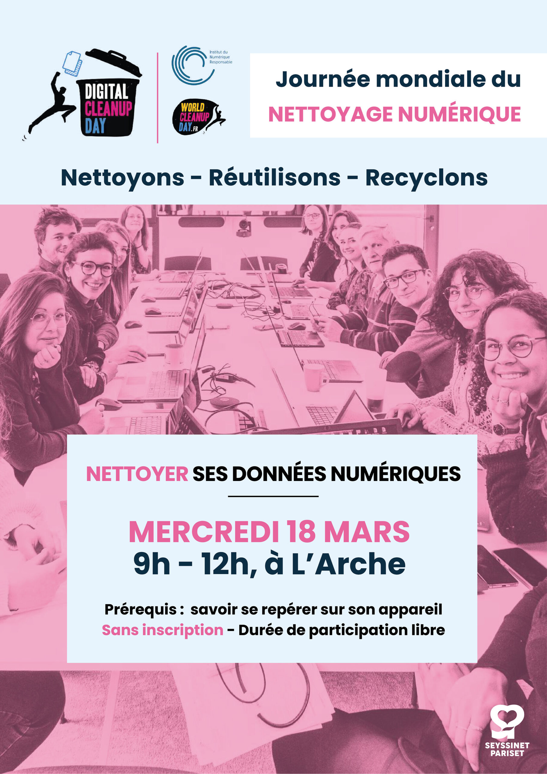 DigitalCleanupDay Photo du maire Guillaume Lissy échangeant avec un habitant lors de l'événement Rencontres de Quartiers.