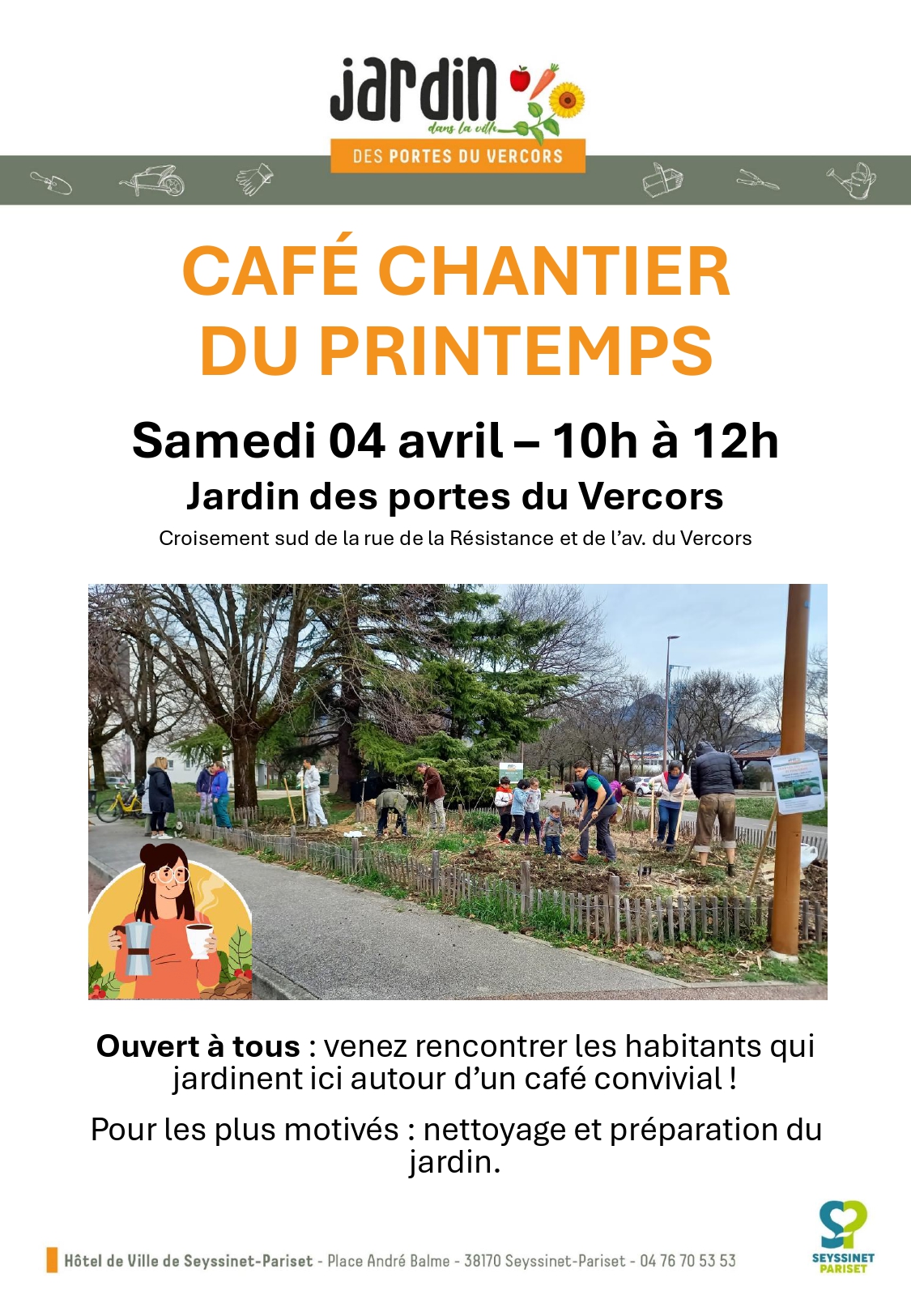 Café chantier du printemps 2026