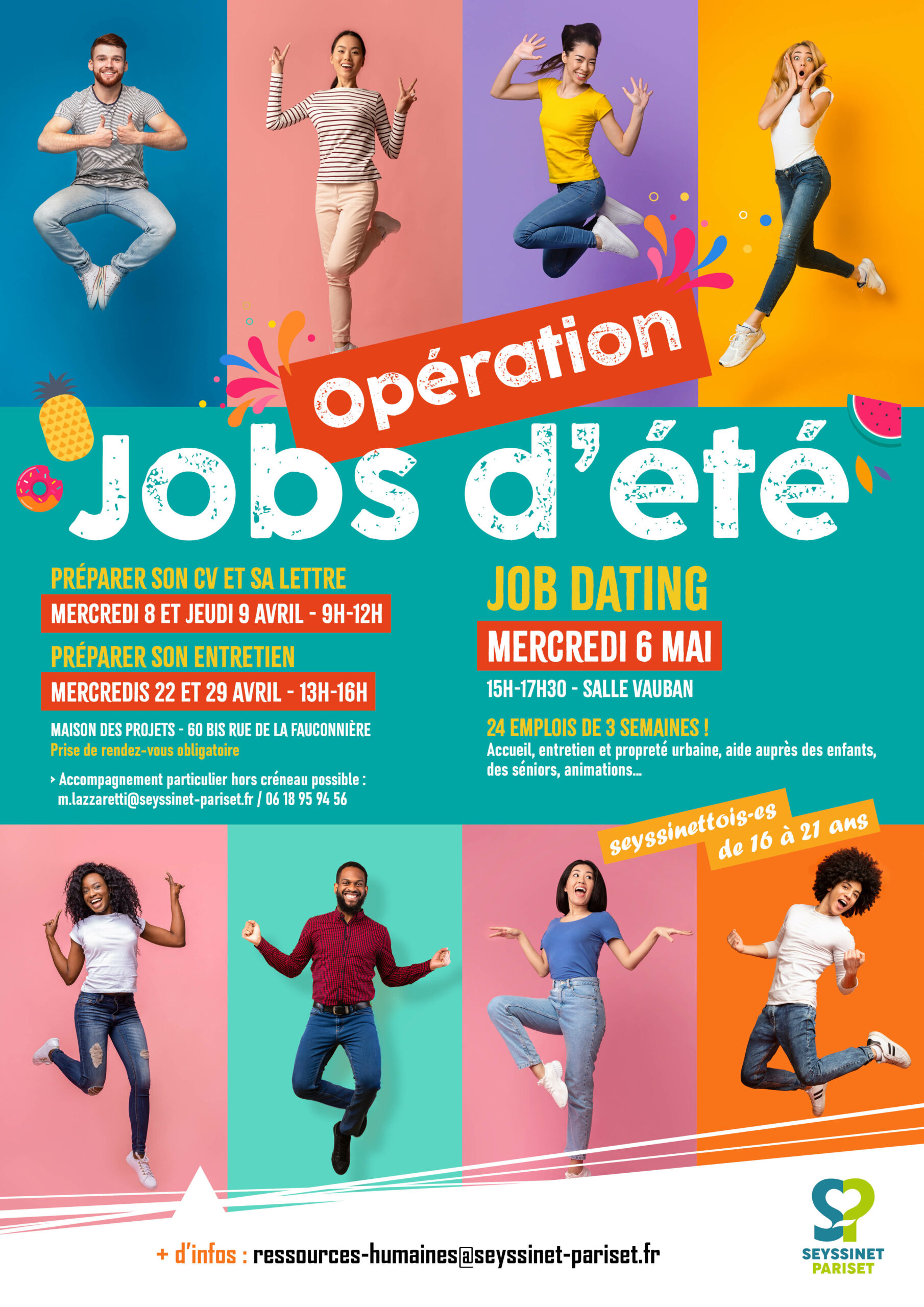 Photo du maire Guillaume Lissy échangeant avec un habitant lors de l'événement Rencontres de Quartiers.