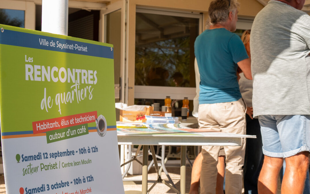 RENCONTRES DE QUARTIERS DE L&rsquo;AUTOMNE